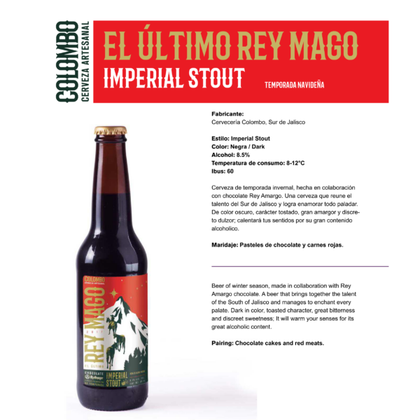 El Último Rey Mago Imperial Stout - Imagen 5